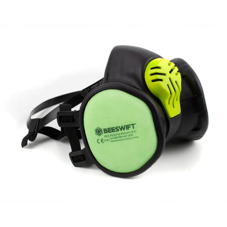 Beeswift Ffa1P3 Maintenance Free Half Mask Black/Green