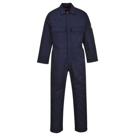 Portwest BIZ1 Bizweld Work FR Coverall Navy