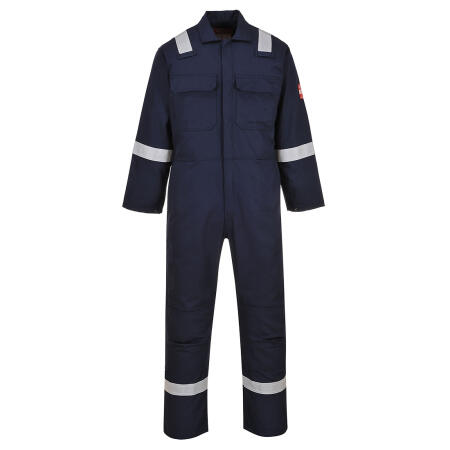 Portwest BIZ5 Bizweld Work FR Coverall Navy