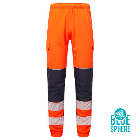 Supertouch Blue Sphere Orange Essentials Hi-Vis Eco CottonCool Orange Jogger