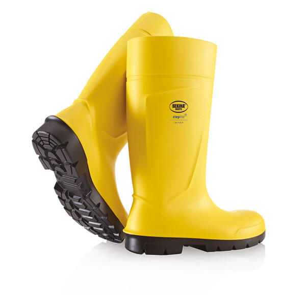 Bekina Steplite Easy Grip Full Safety Wellingtons S5 Yellow