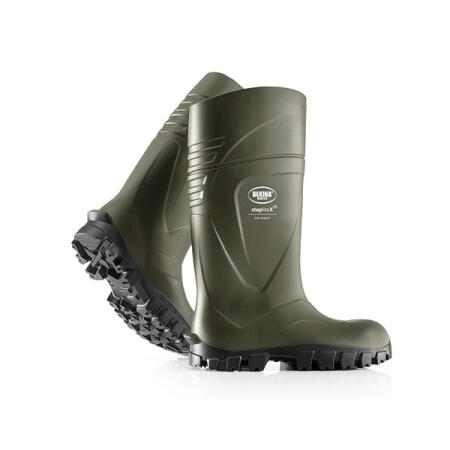 Bekina Steplite X Solid Grip Non Safety Wellingtons Green