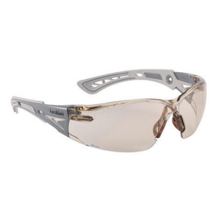 Bolle Safety Rush+ Go Green Platinum Glasses Copper Brown