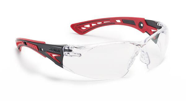 Bolle Safety Rush+ Go Green Platinum Glasses Clear