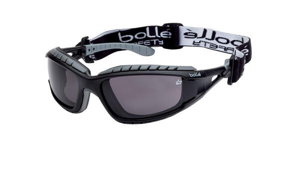 Bolle Safety Tracker Glasses Smoke