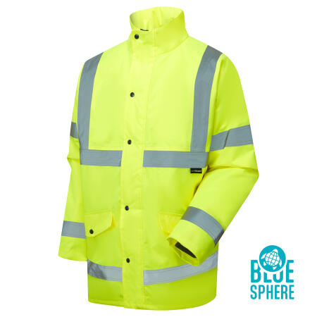 Supertouch Blue Sphere Yellow Supertouch Eco Hi Vis Yellow Parka