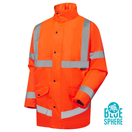 Supertouch Blue Sphere Orange Supertouch Eco Hi Vis Orange Parka