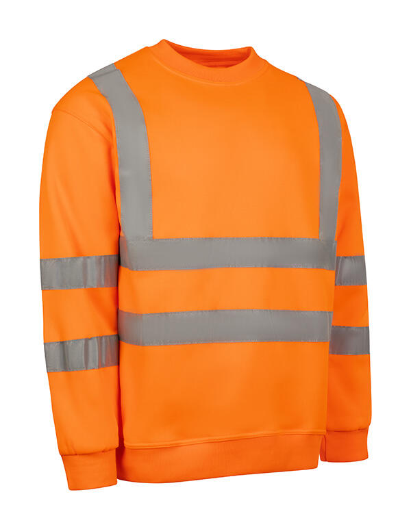 Beeswift Essential Sweatshirt Hi-Vis Jumper Orange