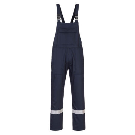Portwest BZ17 Bizweld Work FR Bib and Brace Navy