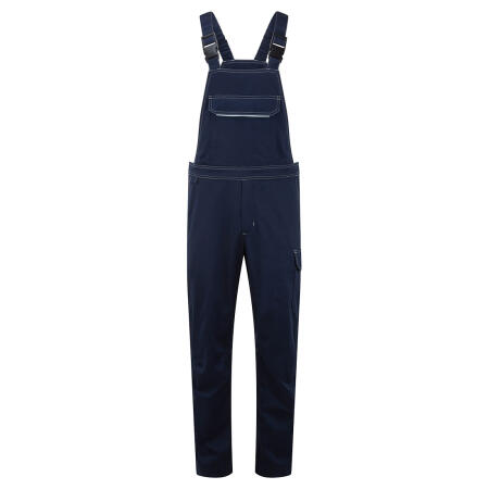 BZ444 Bizweld Work FR Bib and Brace Navy