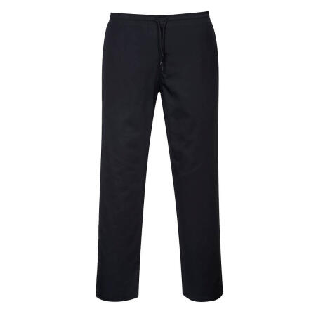 C070 Chef's Drawstring Trousers Black
