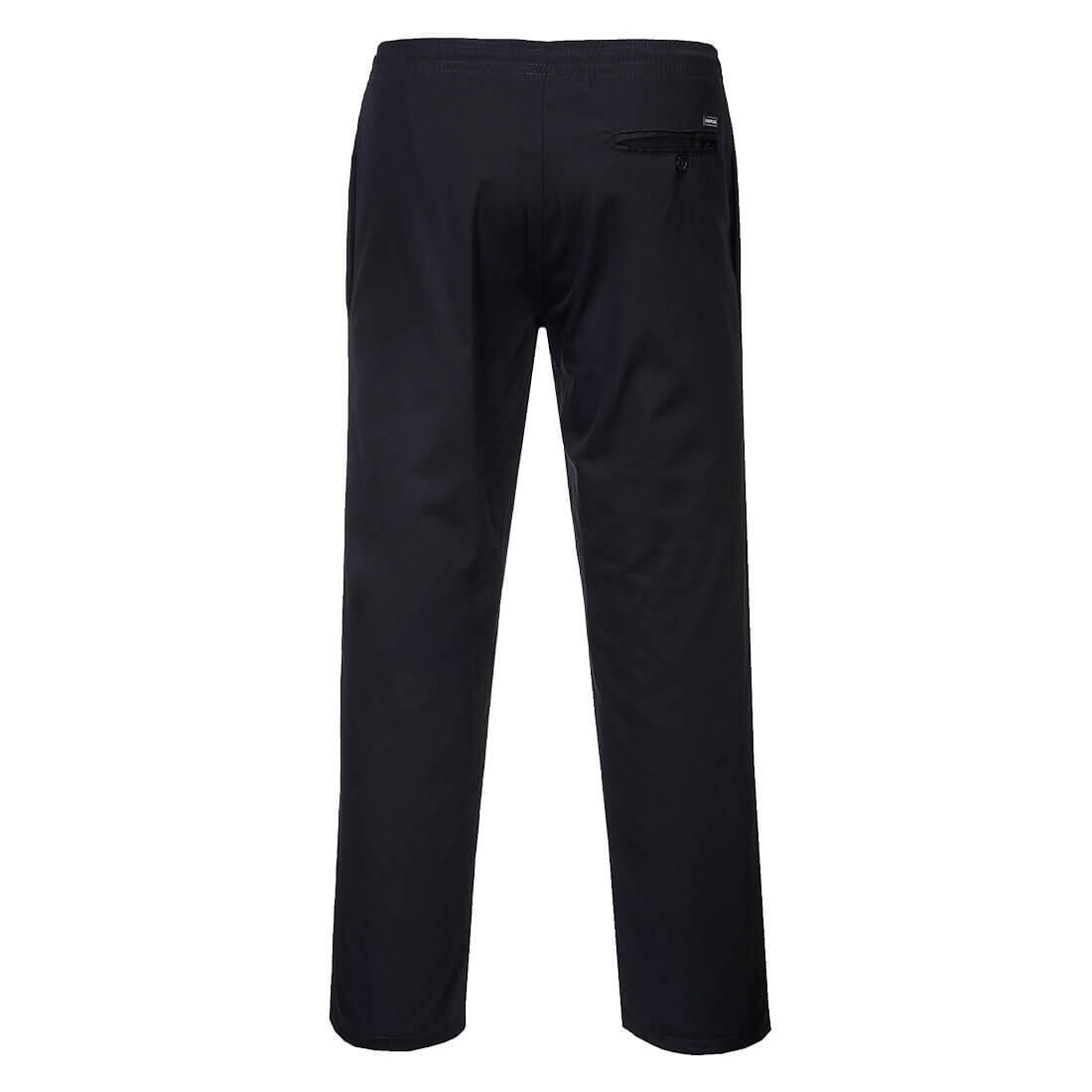 C070 Chef's Drawstring Trousers Black - Image 2