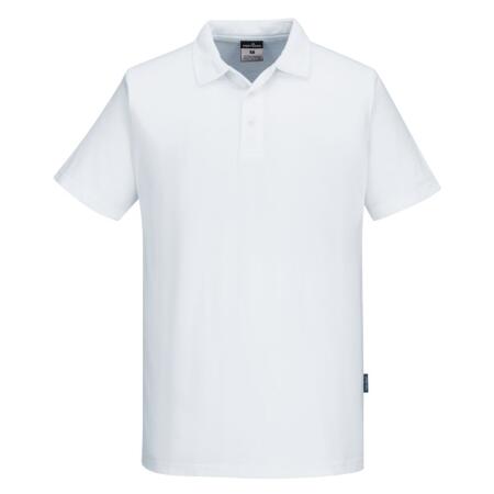 C211 Mesh Air Pro Polo Shirt S/S White