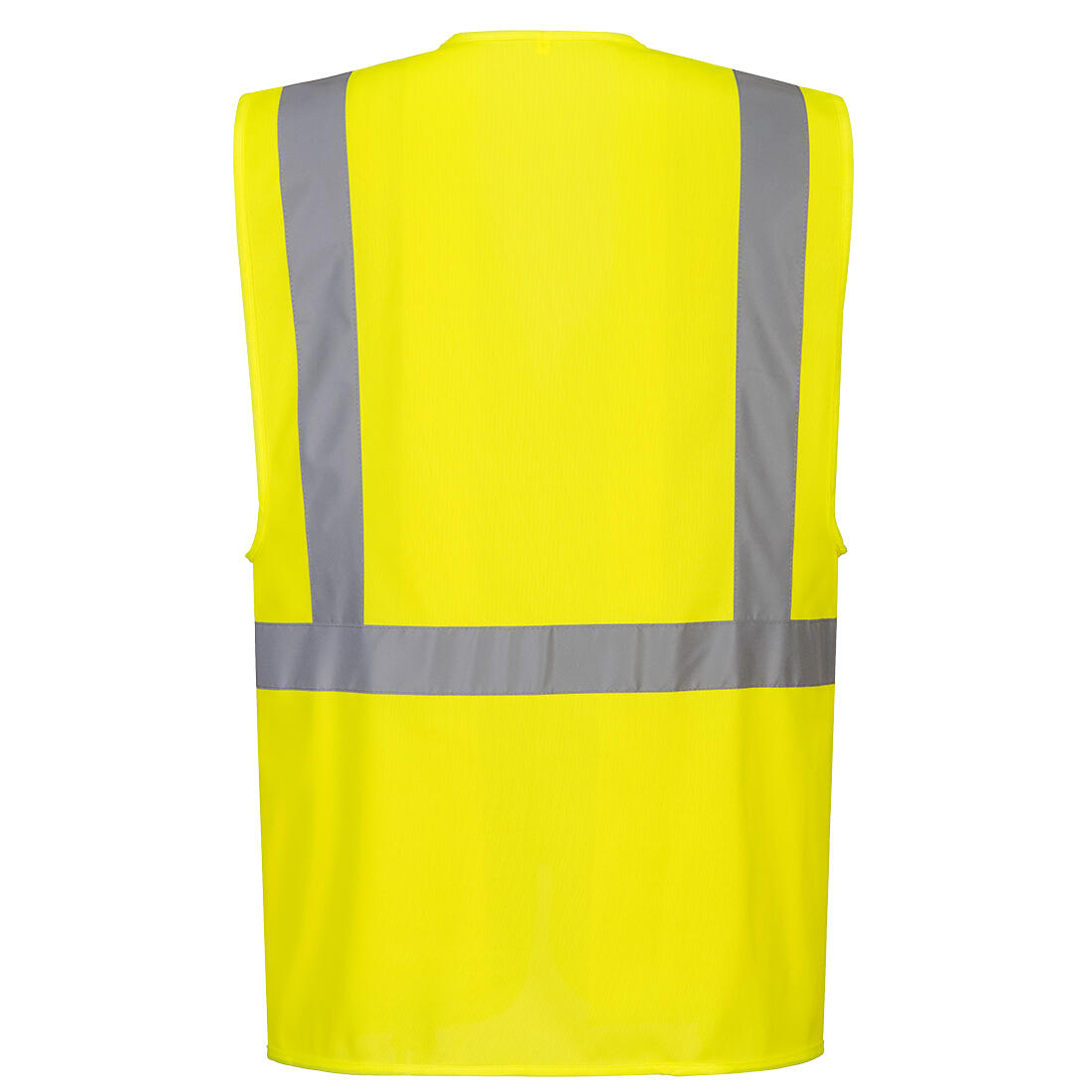 C357 Hi-Vis Tablet Pocket Executive Vest Yellow - Image 2