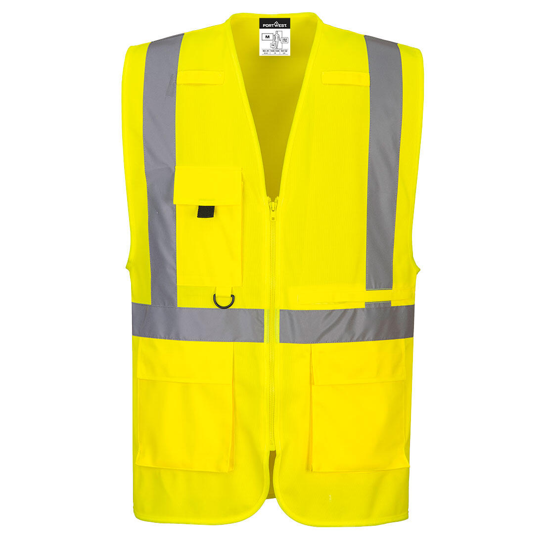 C357 Hi-Vis Tablet Pocket Executive Vest Yellow