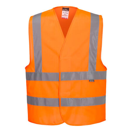 C470 Hi-Vis Band and Brace Vest  Orange