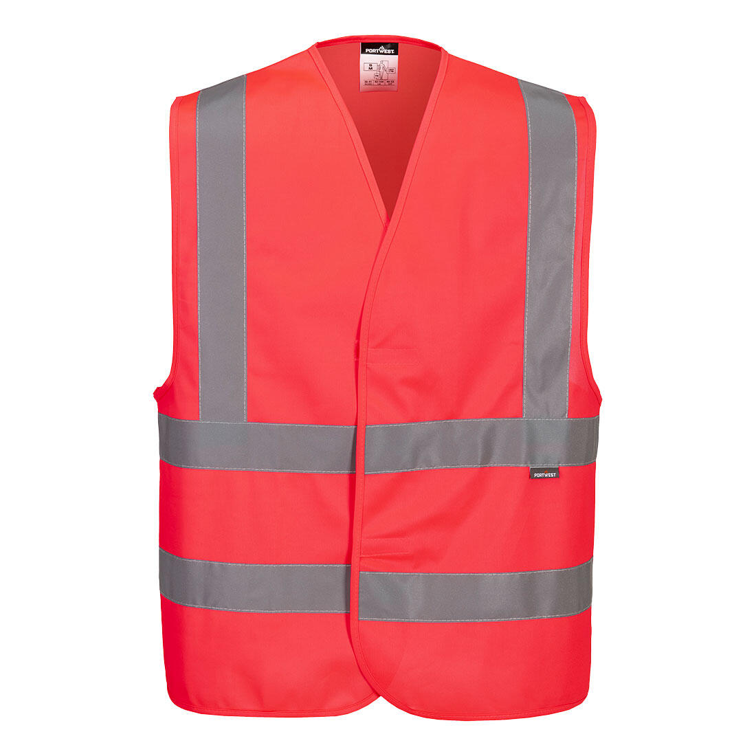 C470 Hi-Vis Band and Brace Vest Red