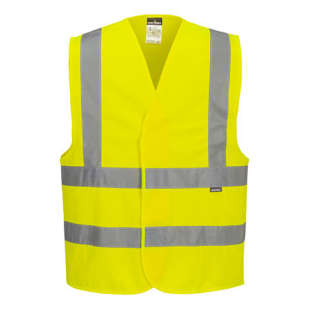 C470 Hi-Vis Band and Brace Vest  Yellow