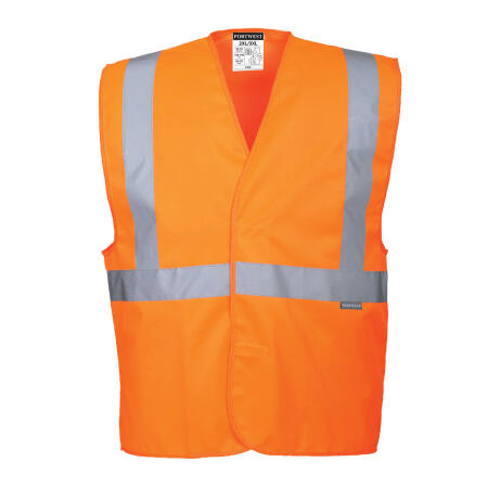 C472 Hi-Vis Band and Brace Vest  Orange