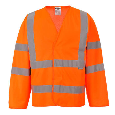 C473 Hi-Vis Band and Brace Jacket L/S  Orange