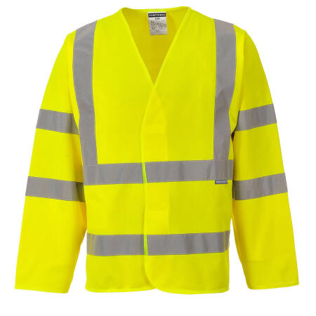 C473 Hi-Vis Band and Brace Jacket L/S  Yellow