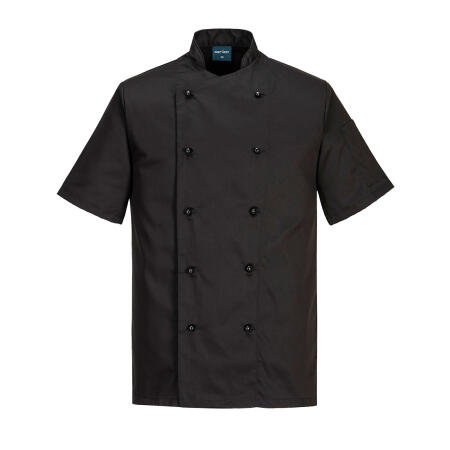 C734 Chef's Kent Jacket S/S  Black