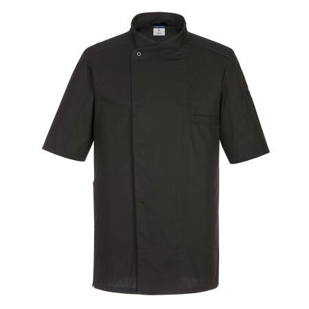 Portwest C735 Chef's MeshAir Pro Surrey Jacket S/S  Black