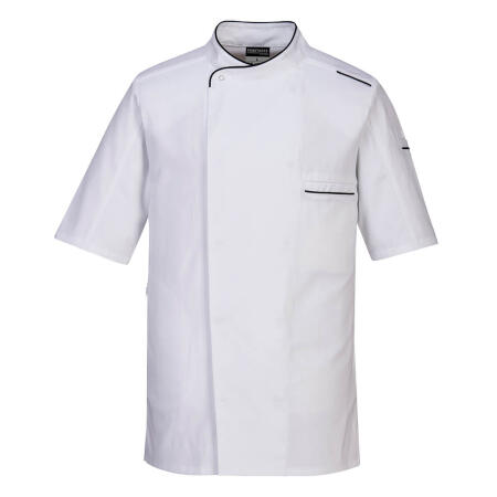 Portwest C735 Chef's MeshAir Pro Surrey Jacket S/S  White