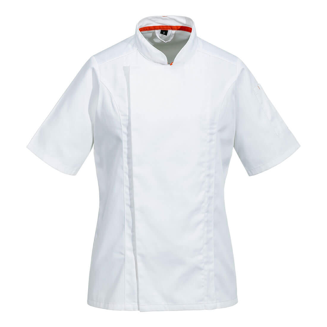 C736 Chef's Women's Mesh Air Pro Jacket S/S White