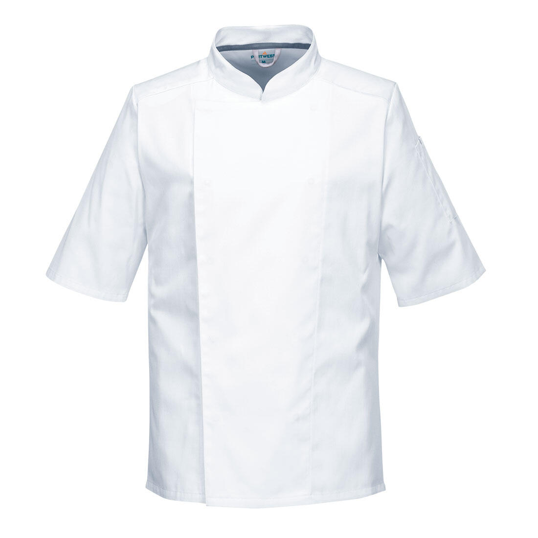 C738 Chef's Mesh Air Pro Jacket S/S White