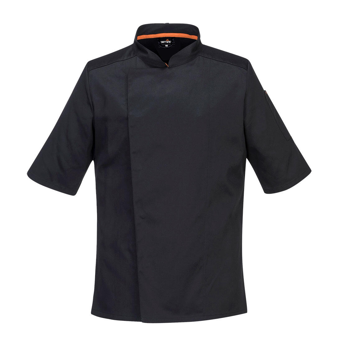 C746 Chef's Mesh Air Pro Stretch Jacket S/S Black