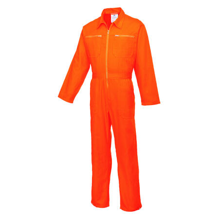 Portwest C811 Cotton Boilersuit Orange