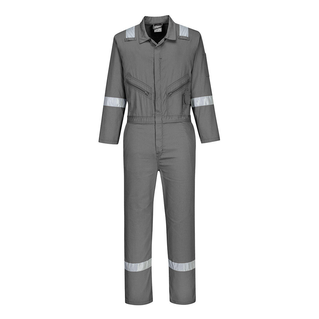 Portwest C814 Iona Cotton Coverall Grey