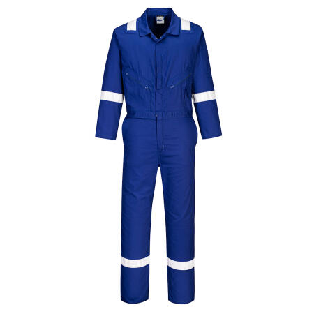 C814 Iona Cotton Coverall Royal Blue