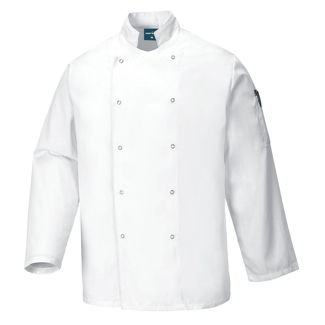 C833 Chef's Suffolk Jacket L/S White