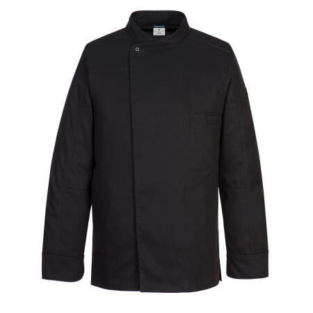 Portwest C835 Chef's Mesh Air Pro Surrey Jacket L/S  Black