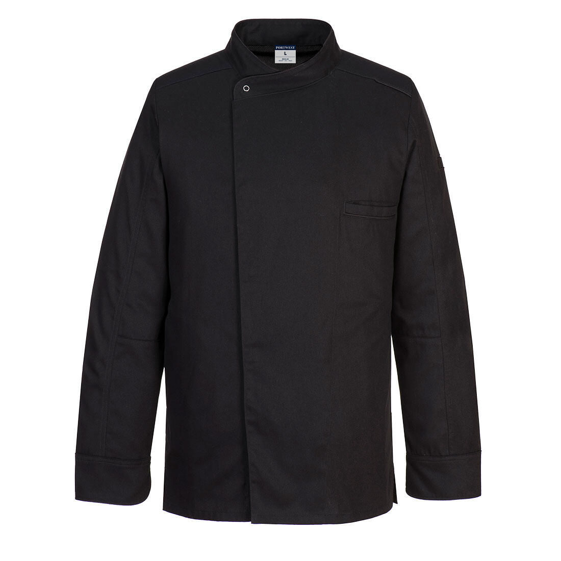Portwest C835 Chef's Mesh Air Pro Surrey Jacket L/S Black