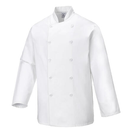 Portwest C836 Chef's Sussex Jacket L/S  White