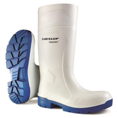 Dunlop Purofort Multigrip Safety Wellingtons White