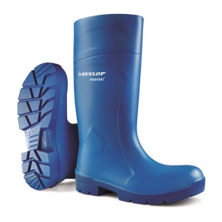Dunlop Purofort Multigrip Safety Wellingtons Blue