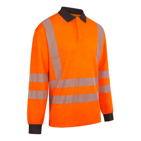 Beeswift Arc Compliant Hi-Vis Polo Shirt Orange