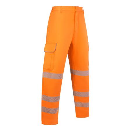 Beeswift Arc Compliant Hi-Vis Trousers Orange