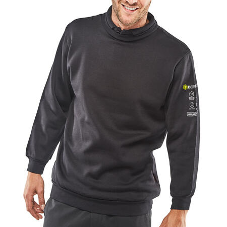 Beeswift Arc Compliant Sweatshirt Navy Blue