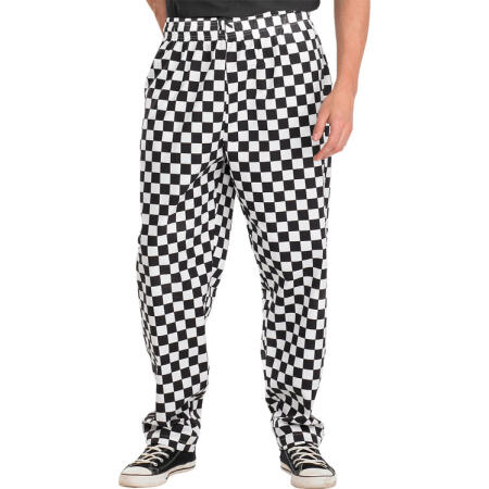 Beeswift Chefs Trousers Black/White