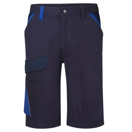 CD114 WX1 Two Tone Cotton Shorts Navy/Royal