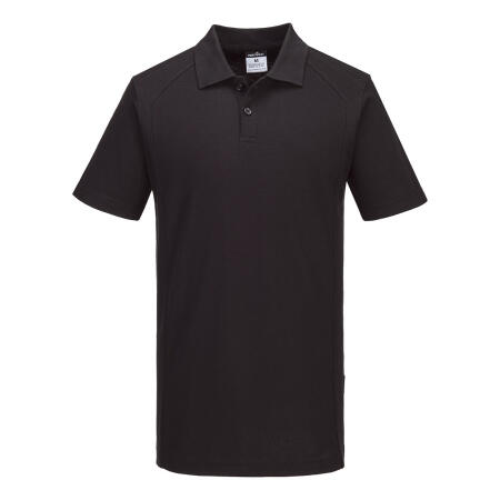 CD812 WX2 Eco Polo Shirt S/S Black