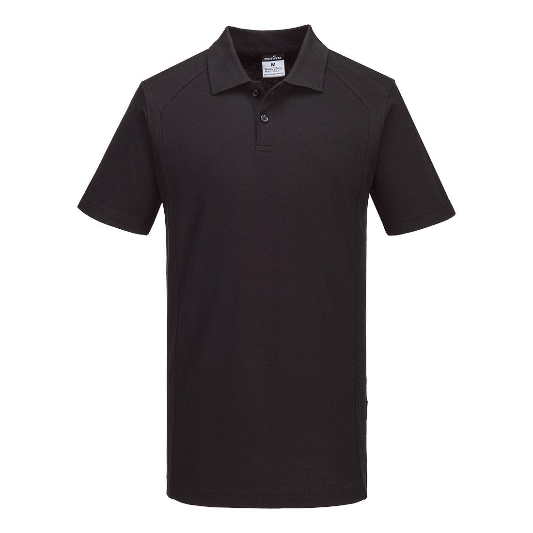 CD812 WX2 Eco Polo Shirt S/S Black