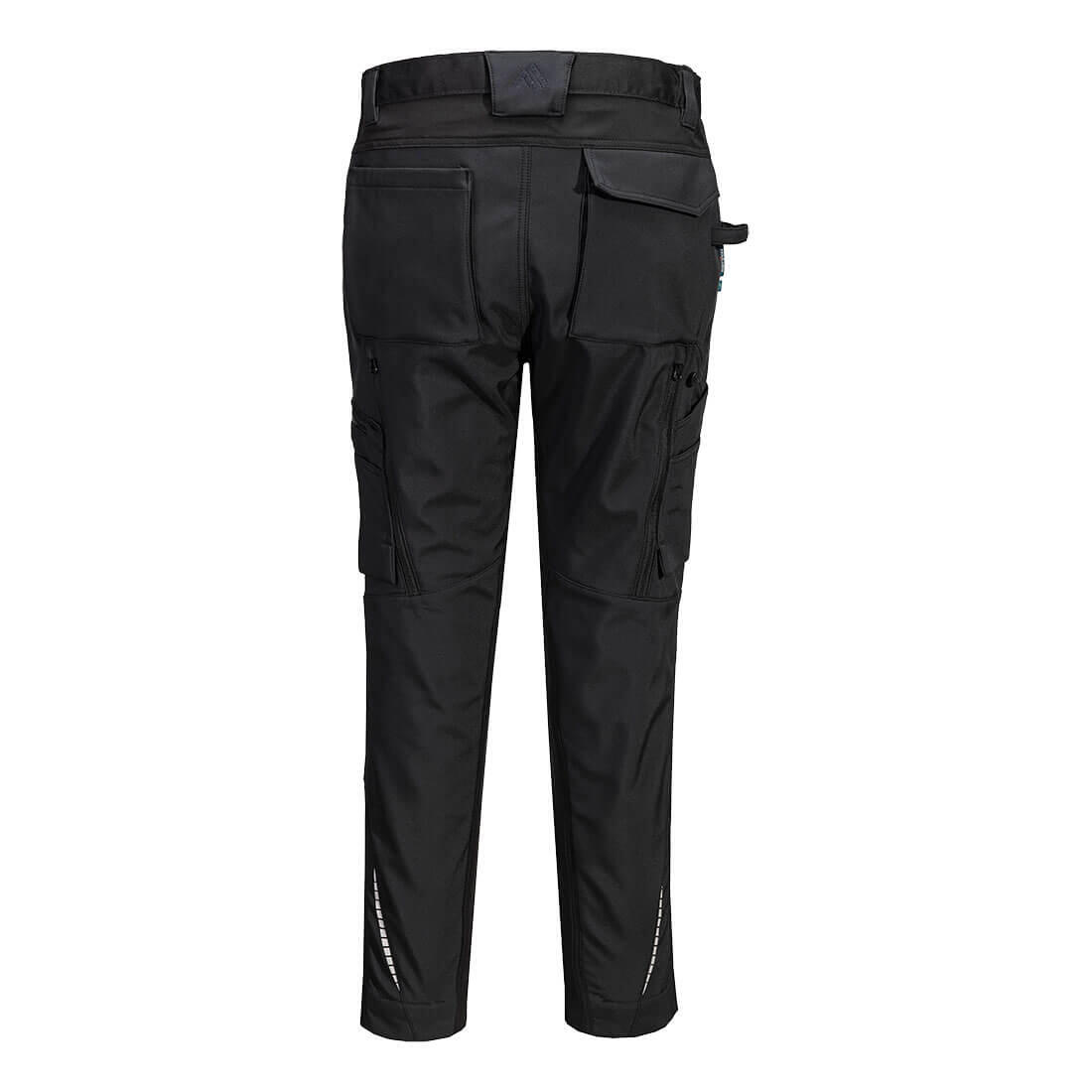 CD840 WX2 Eco Softshell Trousers (2L) Black - Image 2