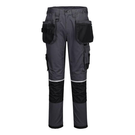 CD845 WX2 Eco Craft Holster Trousers Metal Grey Short