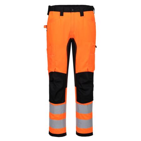 CD848 WX2 ECO Hi-Vis Stretch Trade Trouser Orange/Black